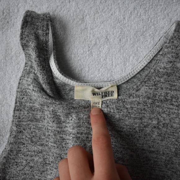 Wilfred free grey tank - Picture 2 of 4